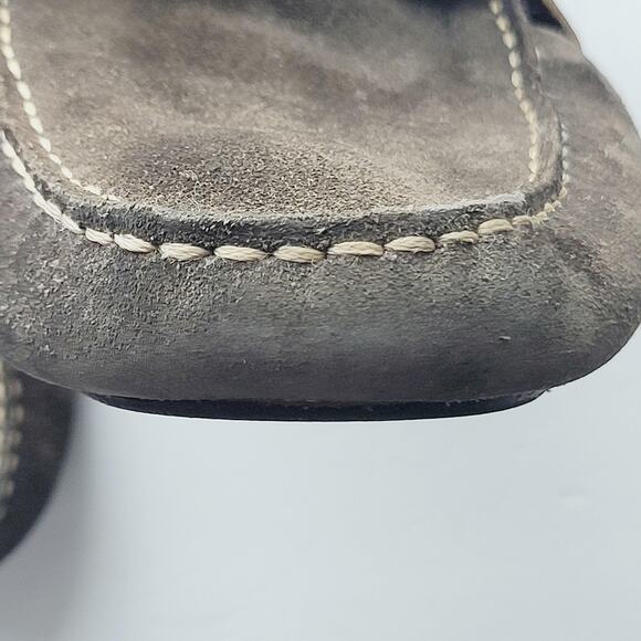 Mercanti Fiorentini Relax Shoes Mens 12 Brown Suede Loafer Driving Moccasin Bit - Picture 12 of 13